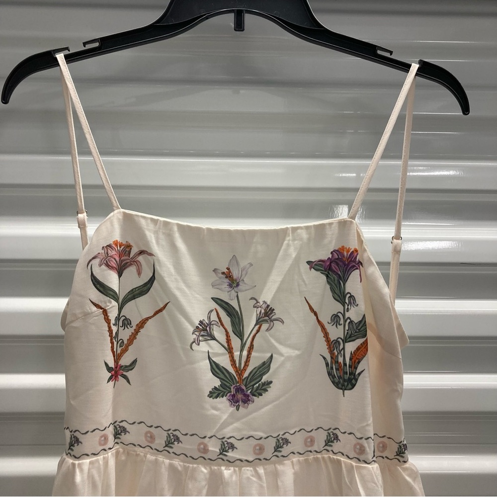 Commense Cream Floral Maxi Dress - Picture 4 of 15